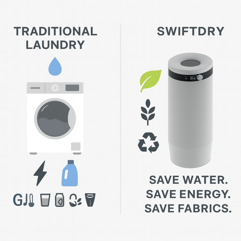 SwiftDry's Sustainability Advantage
